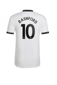 Manchester United Marcus Rashford #10 Voetbaltruitje Uit tenue 2022-23 Korte Mouw